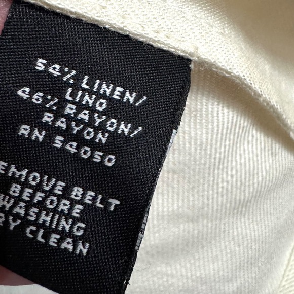 NWT Jones Wear Floral Skirt Suit Sz 16 14 Linen Utility Jacket Spring Safari Y2K - Picture 6 of 16